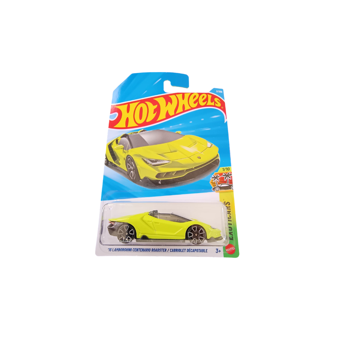 16 LAMBORGHINI CENTENARIO ROADSTER/CABRIOLET HOT WHEELS MAINLINE (IMPORTED)