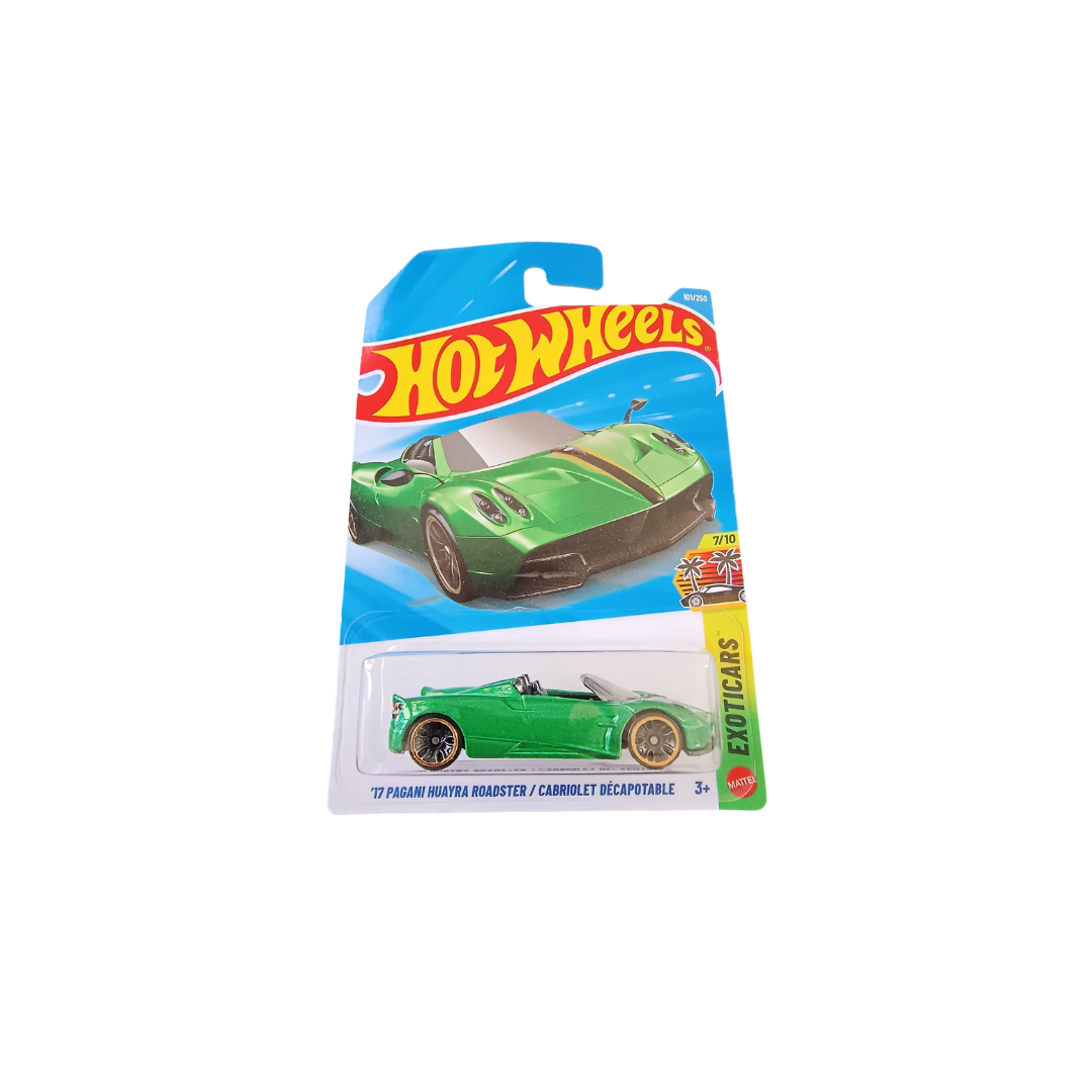 17 PAGANI HUYRA ROADSER/CABRIOLET DECAPOTABLE HOT WHEELS MAINLINE (IMPORTED)