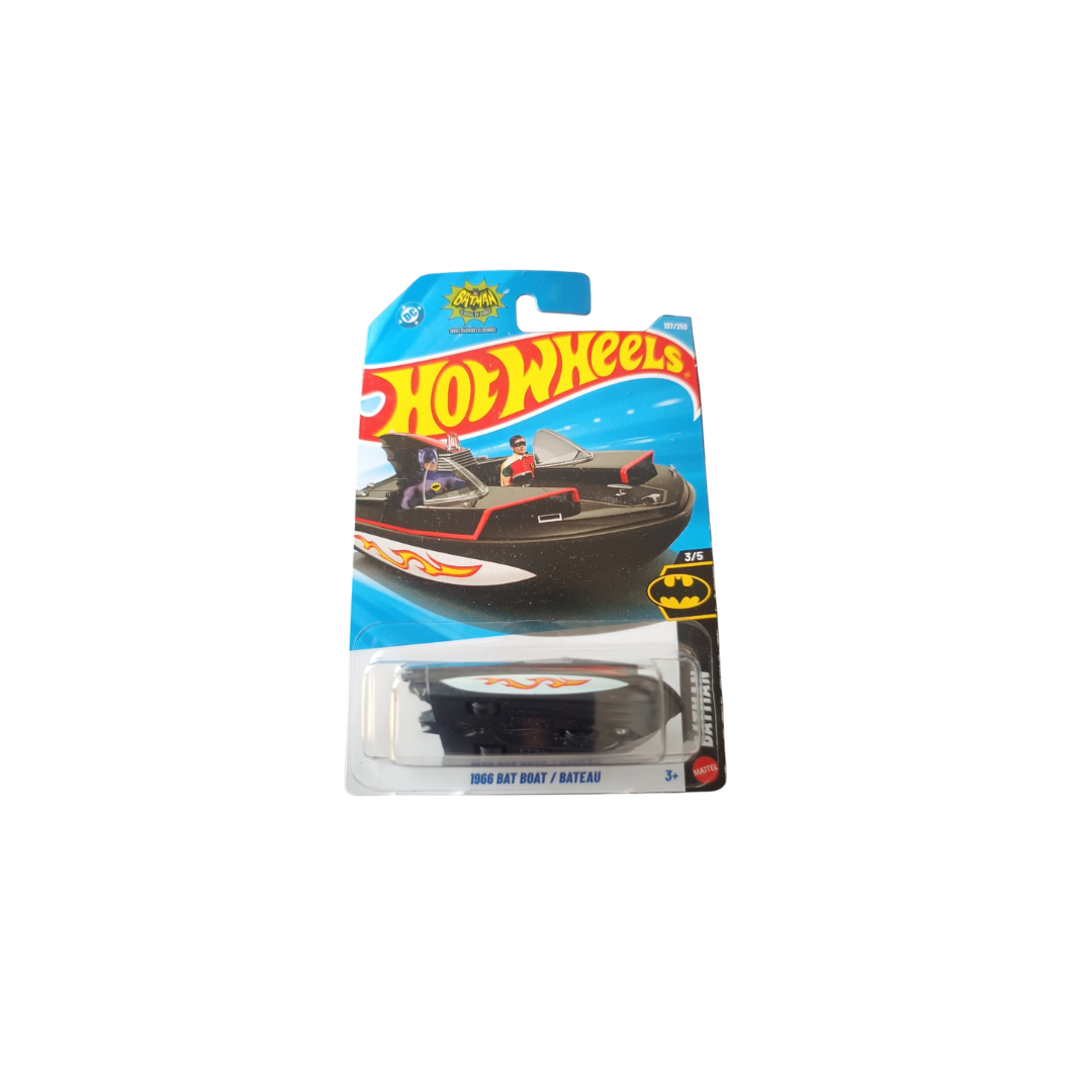 1966 BAT BOAT / BATEAU HOT WHEELS MAINLINE 2026 (IMPORTED)