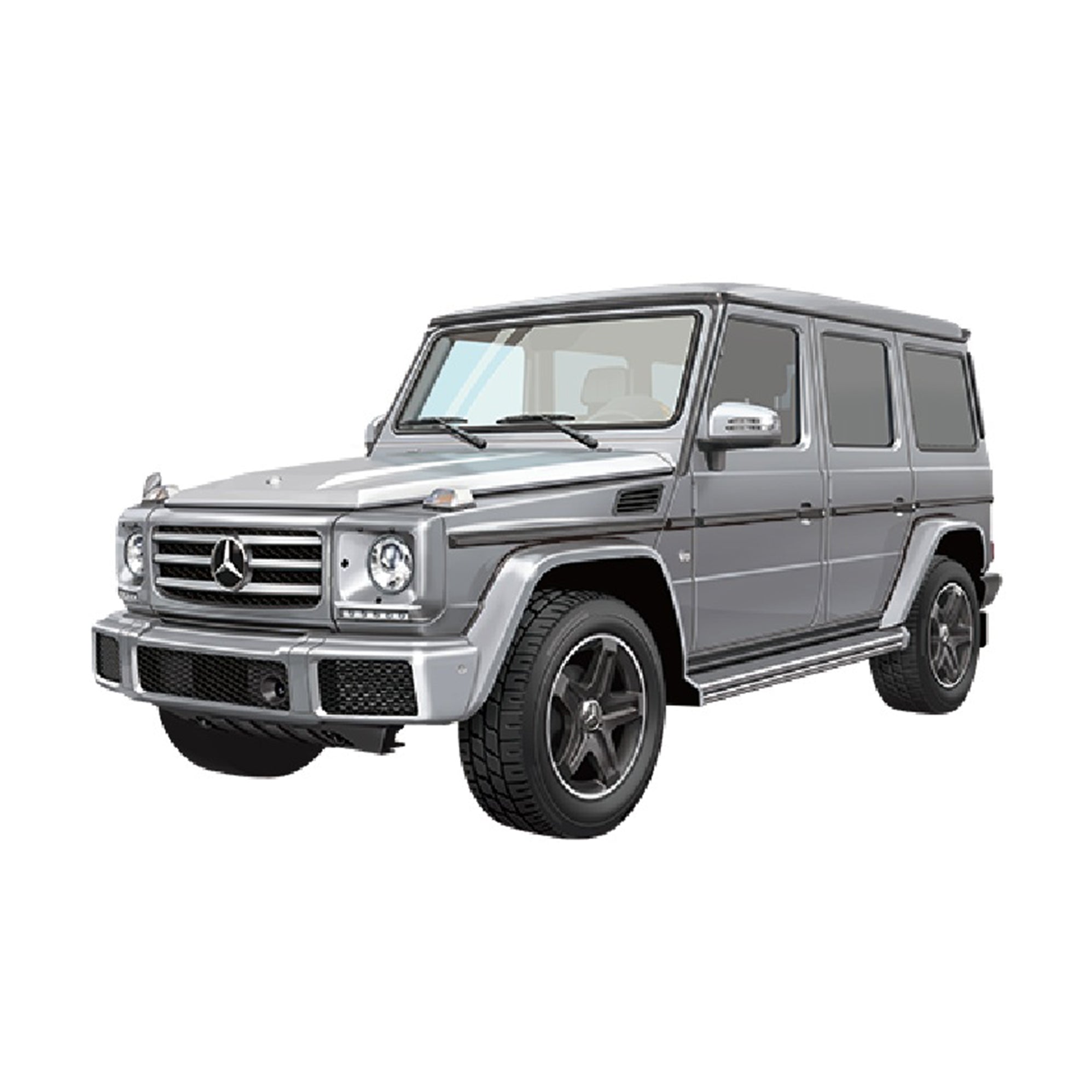 Takara Tomy Tomica No. 35 Mercedes-Benz G-Class (Scale 1/62) – Silver Diecast Model Car