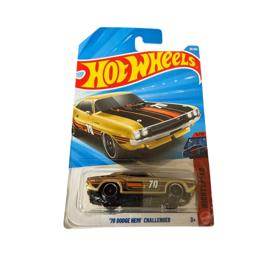 70 DODGE HEMI CHALLENGER HOT WHEELS AMINLINE 2026 CASE C (IMPORTED)