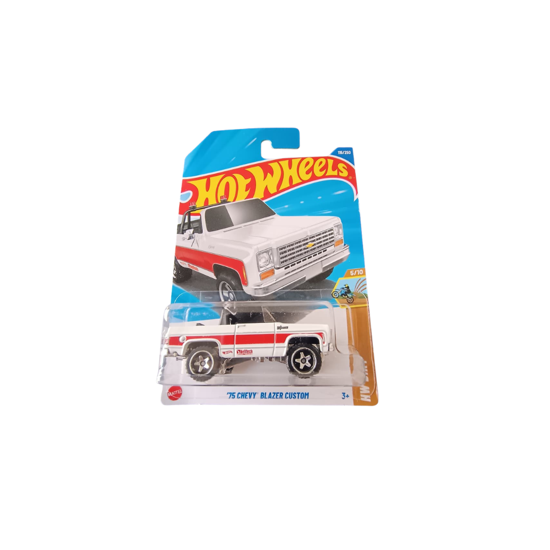 75 CHEVY BLAZER CUSTOM HOT WHEELS MAINLINE(IMPORTED)
