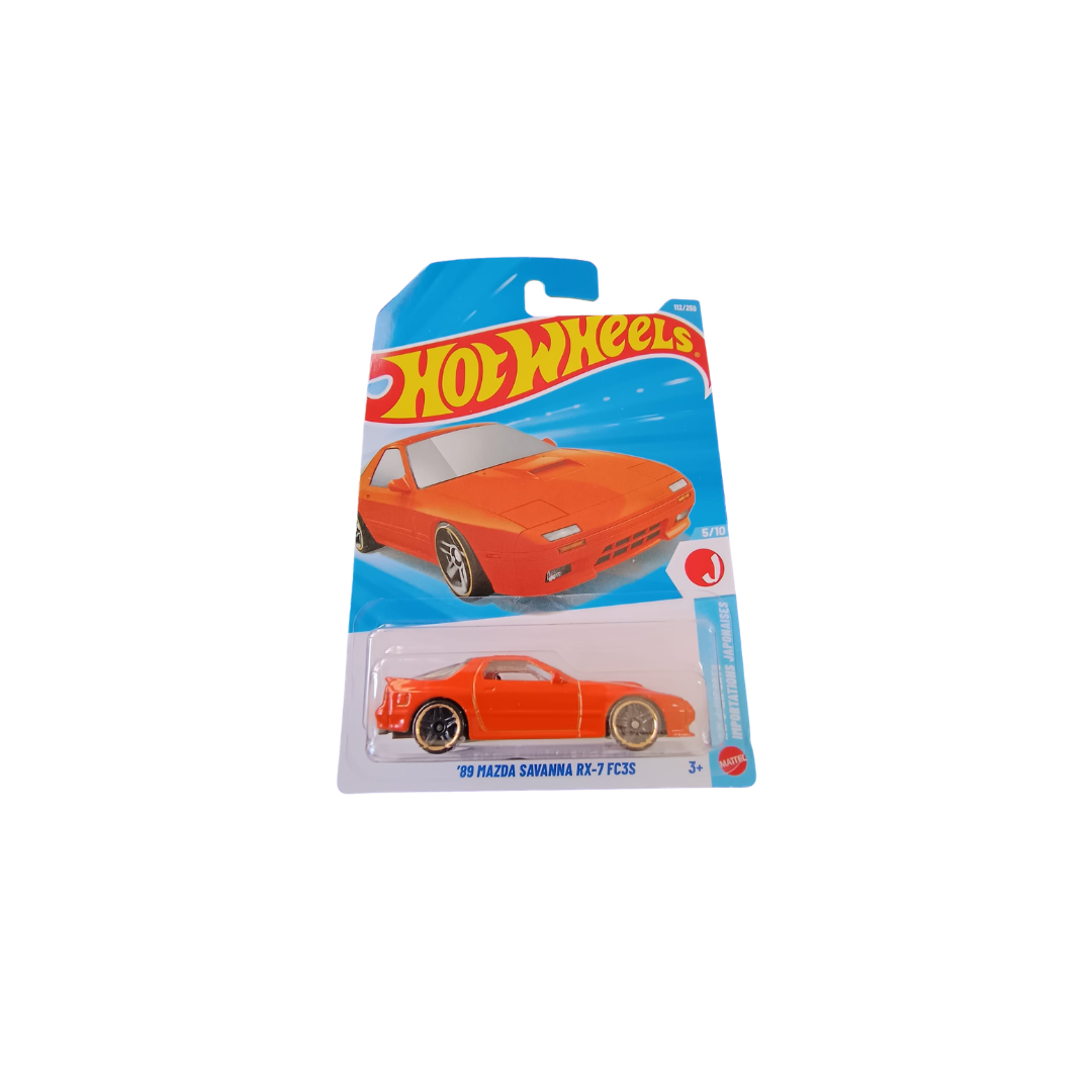 89 MAZDA SAVANNA RX-7 FC3S HOT WHEELS MAINLINE (IMPORTED)