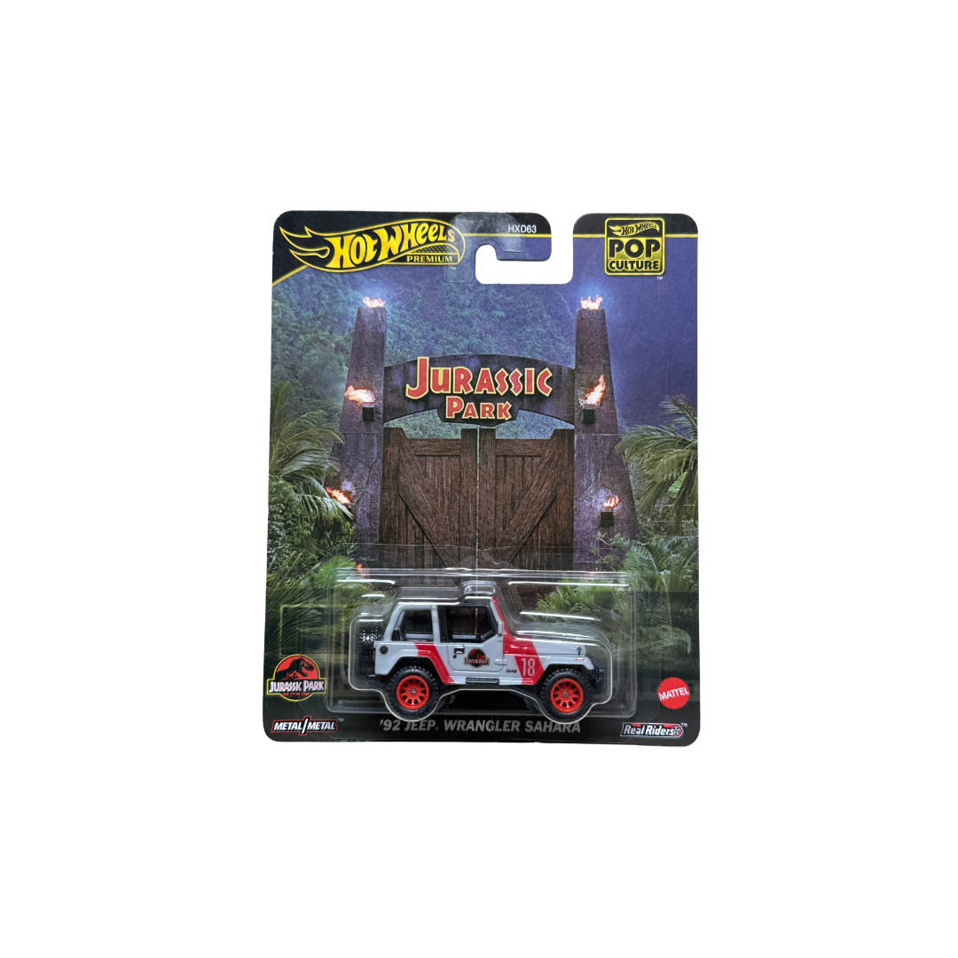 '92 JEEP WRANGLER SAHARA HOT WHEELS PREMIUM POP CULTURE