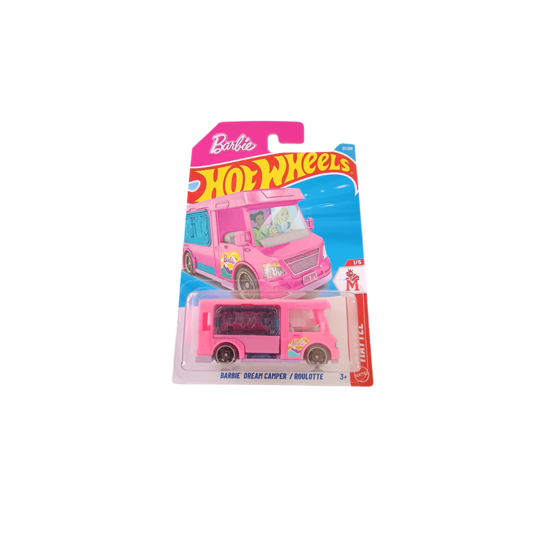 BARBIE DREAM CAMPER / ROULOTTE HOT WHEELS MAINLINNE (IMPORTED)