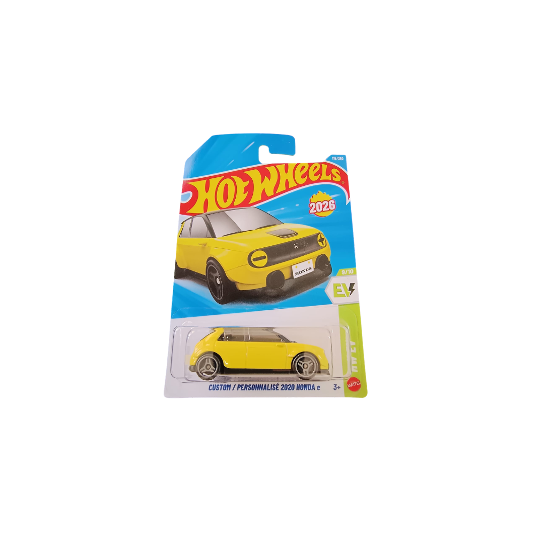 CUSTOM / PERSONNALISE 2020 HONDA e HOT WHEELS MAINLINE (IMPORTED)