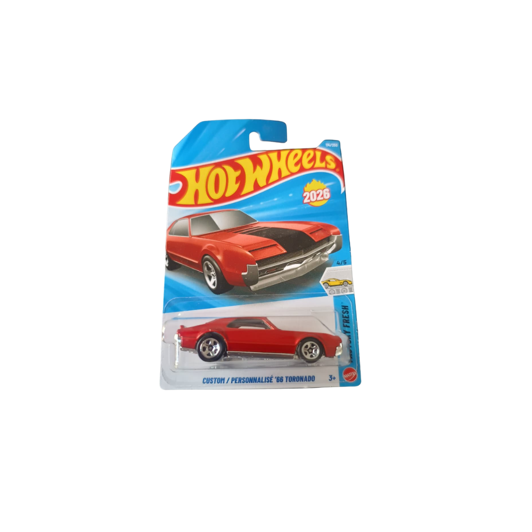 CUSTOM PERSONNALISE 66 TORONADO HOT WHEELS MAINLINE 2026 (IMPORTED)