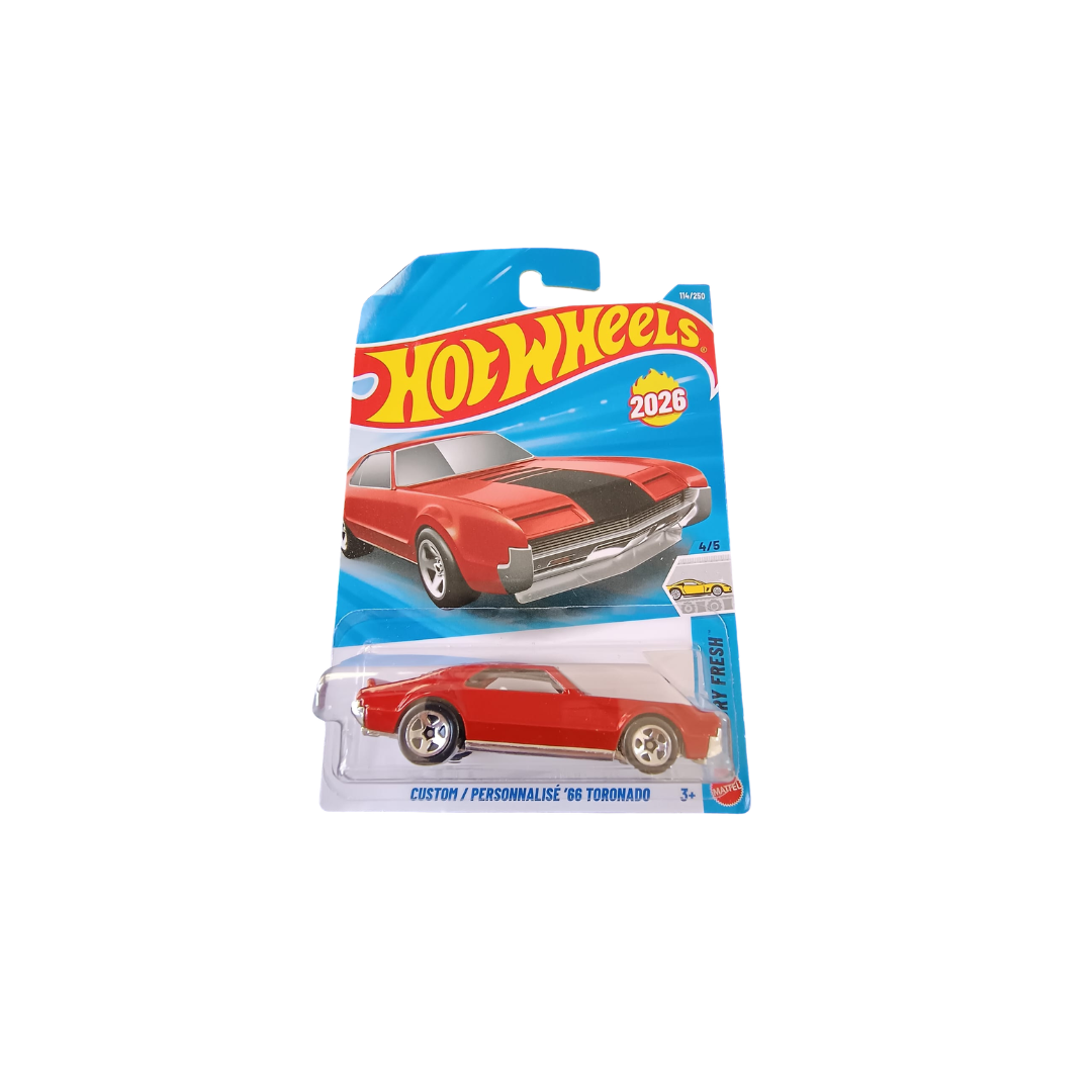 CUSTOM / PERSONNALISE 66 TORONADO HOT WHEELS MAINLINE (IMPORTED)