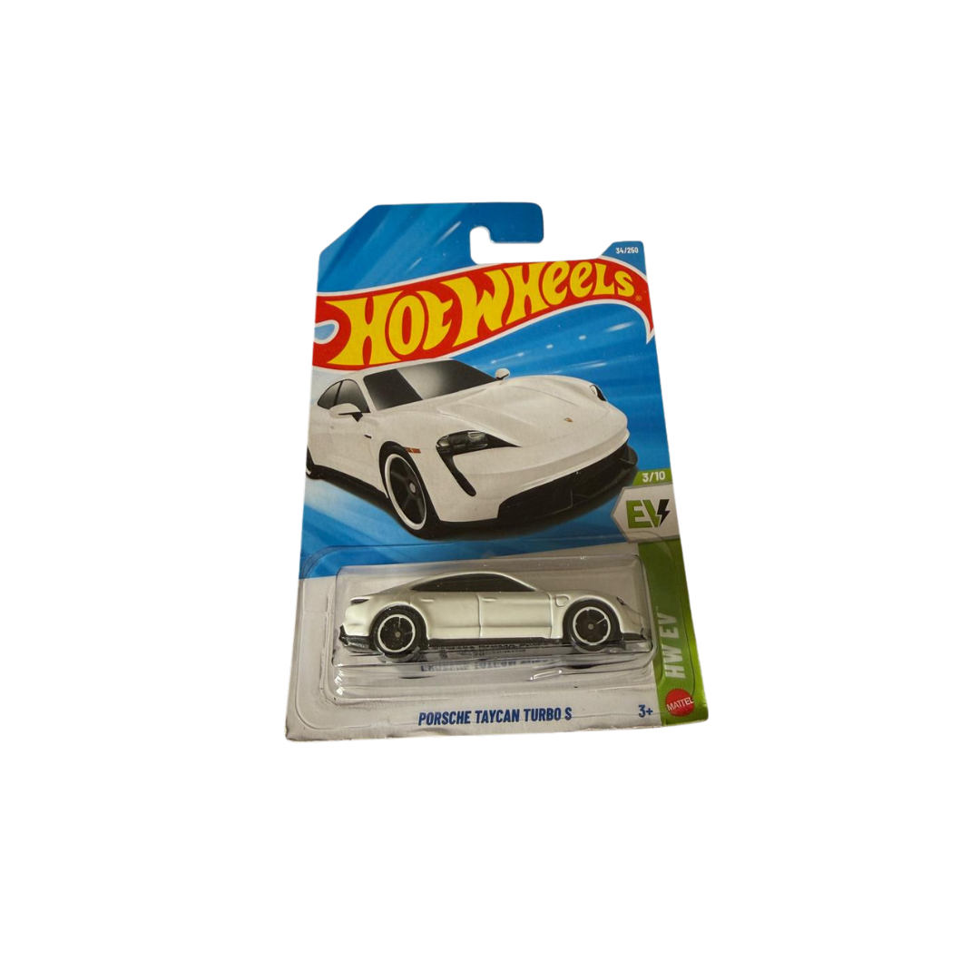 PORSCHE TAYCAN TURBO S HOT WHEELS MAINLINE 2026 CASE C (IMPORTED)
